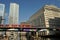 Canary Wharf is a Docklands Light Railway DLR station in the Canary Wharf in East London and was built into the base of One Cana