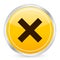 Cancel yellow circle icon