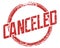 Canceled Stamp Cancel Culture Blacklisted Politically Incorrect Illustration