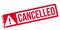 Cancelled rubber stamp