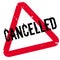 Cancelled rubber stamp