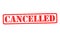 CANCELLED Rubber Stamp