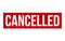 Cancelled Rubber Stamp. Cancelled Stamp Seal â€“ Vector