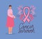 cancer breast survivor card