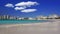 Cancun beach in Caribbean Riviera Maya Mexico