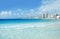 Cancun coast and hotels