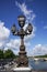 The candelabra on the Pont Alexandre III in Paris