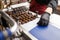 Candies making by chocolate coating machine