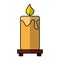 Candle aroma therapy icon