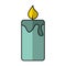 Candle aroma therapy icon
