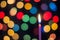 Candle Bokeh art abstract