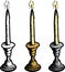 Candle in Candleholder