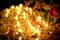 Candle lit thai culture in Asalha Puja day, Magha Puja day, Visakha Puja Day