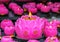 Candle lotus flower is a sacred symbol
