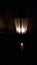 Candle night lamp