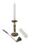 Candle Stick with Gemmed Snuffer