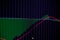 Candle stick graph chart with indicator showing bullish point or