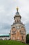 The candle tower of the Borisoglebsk monastery in the city of To
