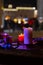 candlelight on xmas market
