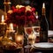 Candlelit Enchantment: A Celebration of Champagne, and Special Moment
