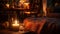 Candlelit Scenes Cozy and Warm Ambiance in Warm Colors