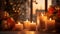 Candlelit Scenes Cozy and Warm Ambiance in Warm Colors