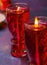 Candles christmas celebration, chinese new yea decorative