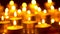 Candles light background
