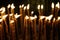 Candles nativity church,israel