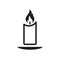 Candlestick line icon sign â€“ vector