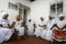 Candomble religious meeting