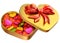 Candy in a box as a gift for Valentine\'s Day