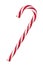 Candy cane isolated on white