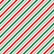 Candy Cane Stripes Seamless Pattern