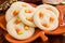 Candy Corn Sugar Cookies