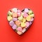 Candy Hearts in Box