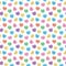 Candy Hearts Seamless Pattern