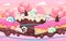 Candy Land Video Game Background