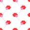 Candy lips pattern