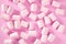 Candy pink marshmallow sweets pattern texture