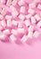 Candy pink marshmallow sweets pattern texture