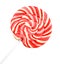 Candy pink spiral lollipop