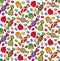 Candy sweets bonbon seamless vector pattern