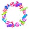 Candy wreath digital Sweets clipart Treats clipart Watercolor candies