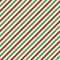 Cane candy diagonal stripes red green white seamless pattern christmas background