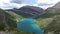 Canelles reservoir in La Noguera, Spain