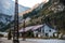 Canfranc abandoned train station in spainish pyrenees