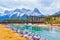 Canmore Engine Bridge Spur Line Trail Over Bow River