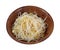 Canned Bean Sprouts Wooden Bowl