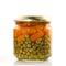 Canned carrots and peas